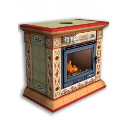 Каминная облицовка КимрПечь Билибин пристенная Лето